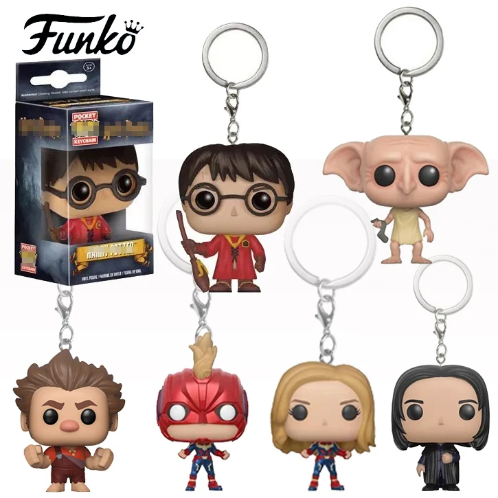 Action Newest Potter Quidditch Version Funko Keychain Collection Key Ring Stars Dobby Tree Man Captain Marvel Pendant Gifts Toys
Action Newest Potter Quidditch Version Funko Keychain Collection Key Ring Stars Dobby Tree Man Captain Marvel Pendant Gifts Toys