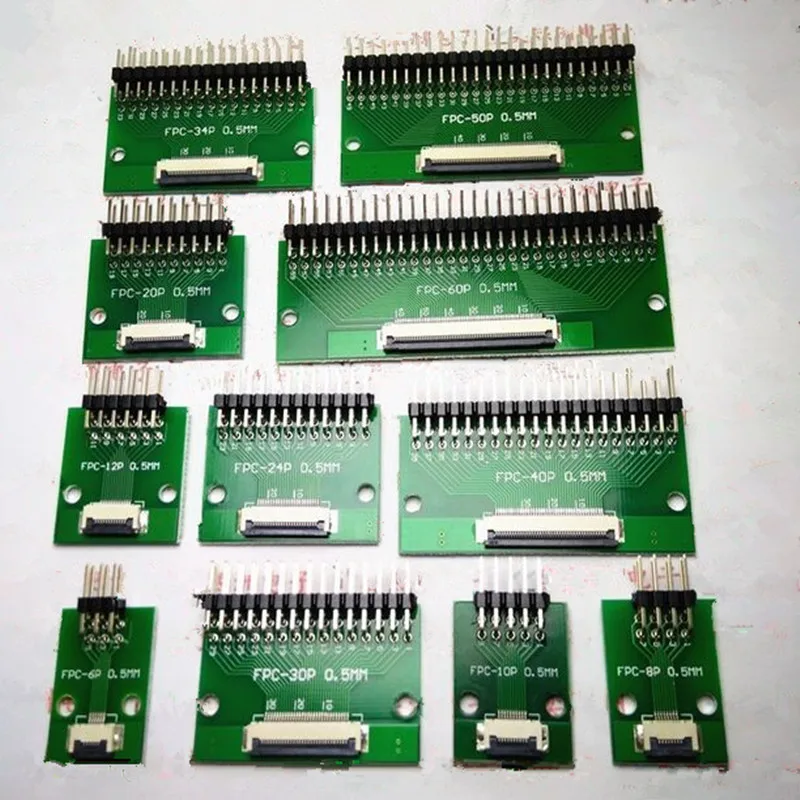 0.5mm one-side weldin FFC/FPC 24 Connector Adapter Plate Flat Cable Socket Adaptor Connector to DIP bendDouble row for PCB Board
0.5mm one-side weldin FFC/FPC 24 Connector Adapter Plate Flat Cable Socket Adaptor Connector to DIP bendDouble row for PCB Board