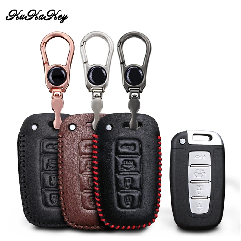 Kukakey 2018 Car Key Cover Case FOB Holder Keychain Accessories 4 Button For Hyundai Genesis Coupe Sonata Keyless Smart Leather
Kukakey 2018 Car Key Cover Case FOB Holder Keychain Accessories 4 Button For Hyundai Genesis Coupe Sonata Keyless Smart Leather