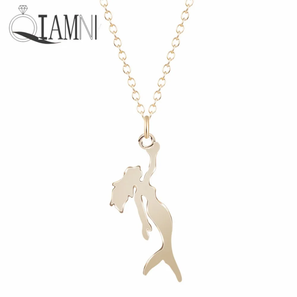QIAMNI Handmade Girl Swing Danity Mermaid Pendant Necklaces for Women Girls Sea Life Charm Minimalist Christmas Gift Jewelry
QIAMNI Handmade Girl Swing Danity Mermaid Pendant Necklaces for Women Girls Sea Life Charm Minimalist Christmas Gift Jewelry
