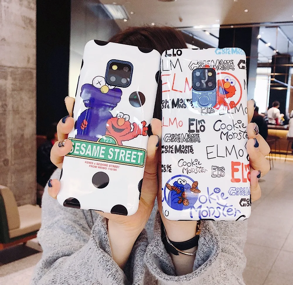 For Huawei Mate 20 Pro Mate 20X Mate 10 Pro P20 Pro Nova 3 2s 3i Honor 10 Cute Cartoon Sesame Street Matte Soft IMD Phone Case
For Huawei Mate 20 Pro Mate 20X Mate 10 Pro P20 Pro Nova 3 2s 3i Honor 10 Cute Cartoon Sesame Street Matte Soft IMD Phone Case