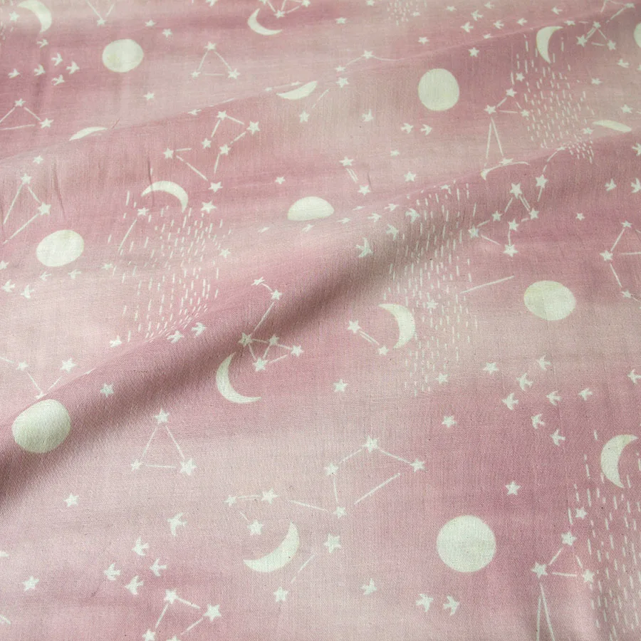 50cm*108cm Japanese Patchwork Handmade Quilting Cloth Babay Double Gauze Cotton Fabric Constellation A
50cm*108cm Japanese Patchwork Handmade Quilting Cloth Babay Double Gauze Cotton Fabric Constellation A