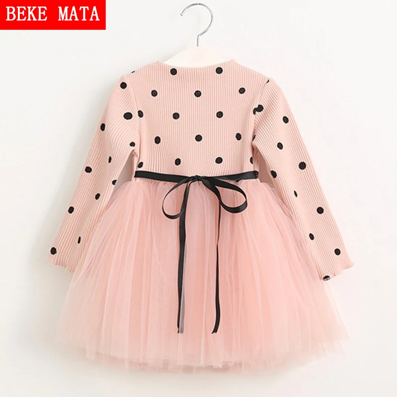 BEKE MATA Dot Girl Dress 2017 New Autumn Long Sleeve Girl Princess Dress Lace Ball Gown Kids Clothes Children Clothing Dresses
BEKE MATA Dot Girl Dress 2017 New Autumn Long Sleeve Girl Princess Dress Lace Ball Gown Kids Clothes Children Clothing Dresses