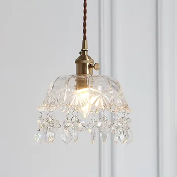 Modern Glass Pendant Lighting Fixture Gold Crystal Hang Lamp Classic Design for Island Kitchen Bedside Dinning Room Home Decor
Modern Glass Pendant Lighting Fixture Gold Crystal Hang Lamp Classic Design for Island Kitchen Bedside Dinning Room Home Decor