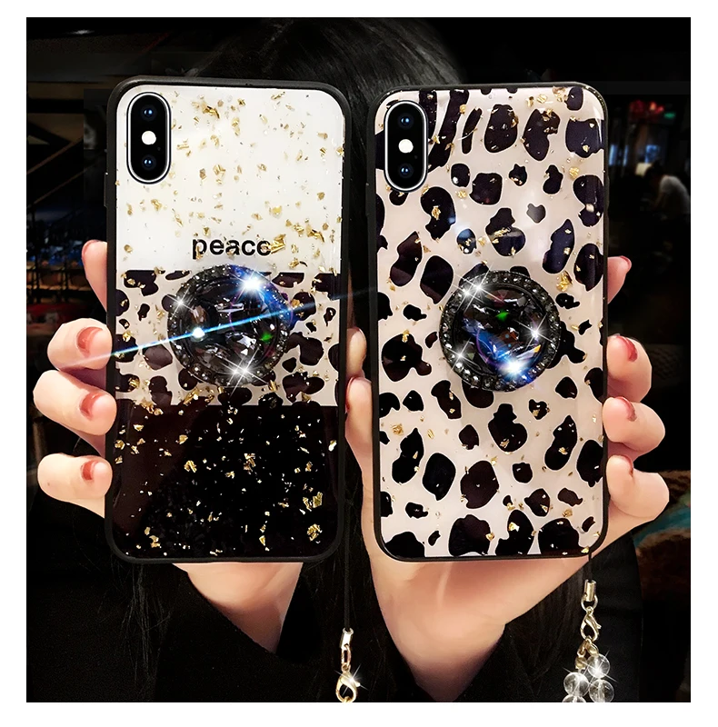 Custom for Huawei P30 P20 Mate 20 10 Pro P10 Plus Leopard Heart Gold Foil case Diamond Ring Stand Crystal Strap
Custom for Huawei P30 P20 Mate 20 10 Pro P10 Plus Leopard Heart Gold Foil case Diamond Ring Stand Crystal Strap
