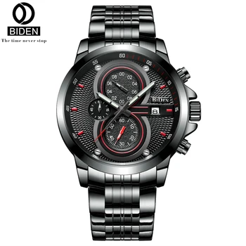 BIDEN 2020 New Top Brand Men Watches Men's Full Steel Waterproof Casual Quartz Date Clock Male Wrist watch relogio masculino
BIDEN 2020 New Top Brand Men Watches Men's Full Steel Waterproof Casual Quartz Date Clock Male Wrist watch relogio masculino