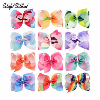 12 Pcs/lot 6" Plain Ribbon Hair Bows For Girls Kids Fashion Boutique Handmade Bows With Clips Children Hairpin Hair Accessories
12 Pcs/lot 6" Plain Ribbon Hair Bows For Girls Kids Fashion Boutique Handmade Bows With Clips Children Hairpin Hair Accessories