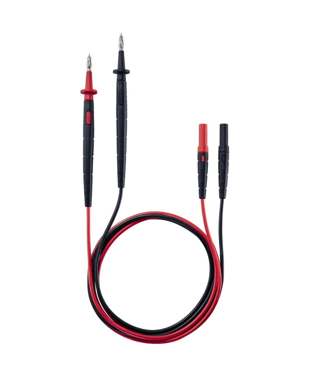 Testo Silicone test lead probe Lantern tip and angled plug Use for multimeter Meter 760-1 760-2 760-3 FLUKE 117 175 179 87 289
Testo Silicone test lead probe Lantern tip and angled plug Use for multimeter Meter 760-1 760-2 760-3 FLUKE 117 175 179 87 289
