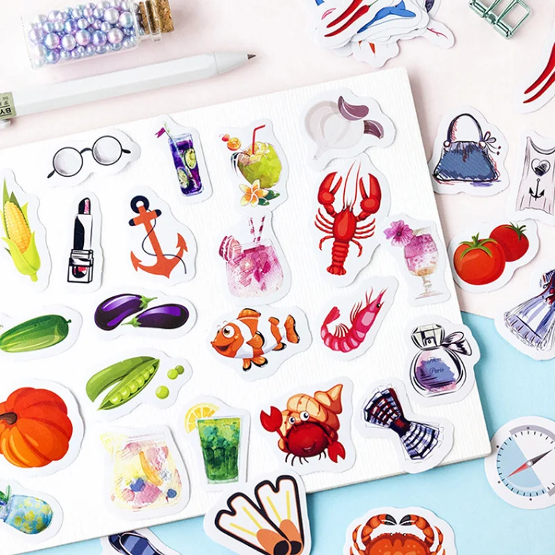 45 pcs/pack bags Adhesive Stickers Decorative Washi Stickers Diary Album Label Sticker DIY Decoration Stationery Sticker
45 pcs/pack bags Adhesive Stickers Decorative Washi Stickers Diary Album Label Sticker DIY Decoration Stationery Sticker