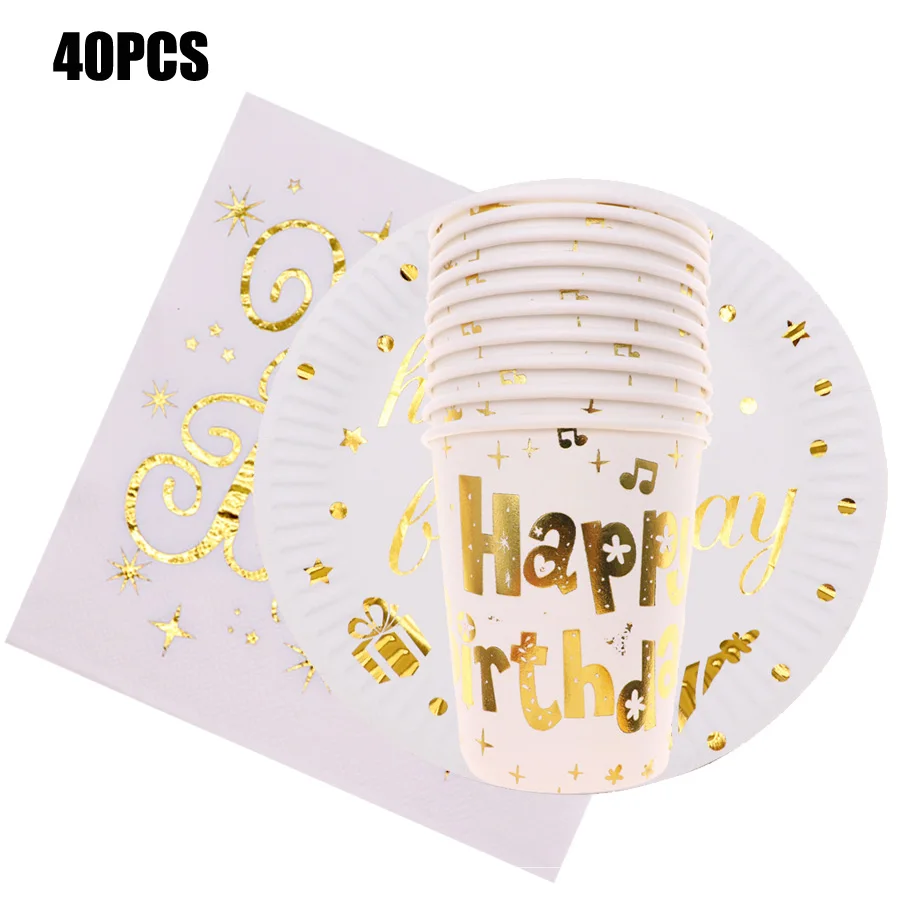 Gold foil music happy birthday pattern Paper Cups Plates nipkin Wedding Birthday Party decoration kids party Supplies
Gold foil music happy birthday pattern Paper Cups Plates nipkin Wedding Birthday Party decoration kids party Supplies