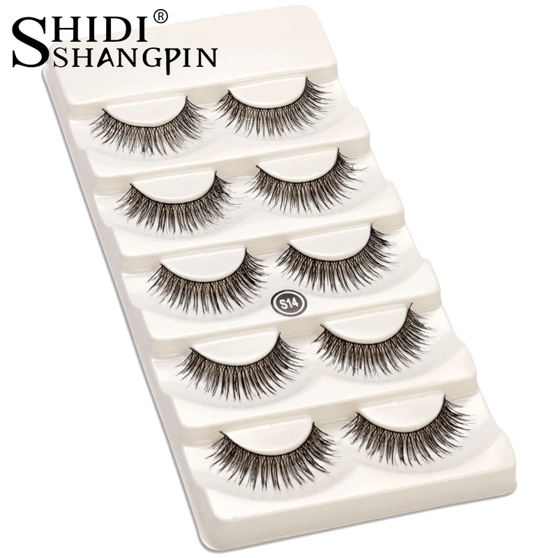 5 pairs Natural Eyelashes Handmade Make Up Fake Lash Makeup False Fake Eye Lashes Eyelash Extension
5 pairs Natural Eyelashes Handmade Make Up Fake Lash Makeup False Fake Eye Lashes Eyelash Extension