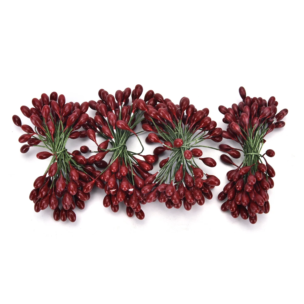 Hot Vivid 100 head Double heads Mini Fake Fruit glass Berries Artificial pomegranate red cherry Bouquet Stamen Christmas Decor
Hot Vivid 100 head Double heads Mini Fake Fruit glass Berries Artificial pomegranate red cherry Bouquet Stamen Christmas Decor