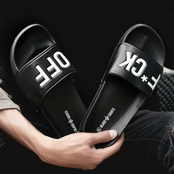 Summer Men Slippers Beach Shoes The Trend of Personalized Flip-flop Sandals Fashion Flip Flops Non-slip Shoes for couples
Summer Men Slippers Beach Shoes The Trend of Personalized Flip-flop Sandals Fashion Flip Flops Non-slip Shoes for couples