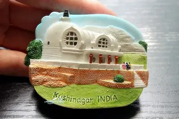 India Kushinagar Buddhism Tourist Travel Souvenir 3D Resin Decorative Fridge Magnet Craft
India Kushinagar Buddhism Tourist Travel Souvenir 3D Resin Decorative Fridge Magnet Craft