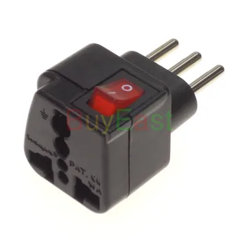 10 X Italian, Uruguay Travel Adapter Multi Outlet Convert AU/UK/EU/GE/US/China.... World Plug AC100~250V 10A With LED Switch
10 X Italian, Uruguay Travel Adapter Multi Outlet Convert AU/UK/EU/GE/US/China.... World Plug AC100~250V 10A With LED Switch