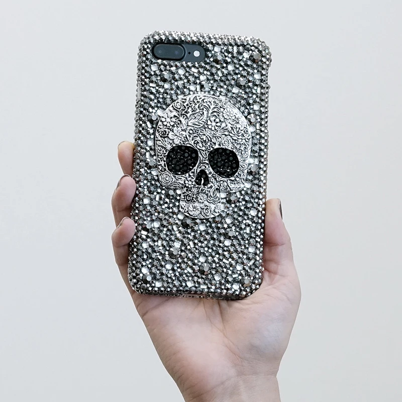 Cool Metal Skull Skeleton Grey Eye Bling Cases for Samsung galaxy J3 J7 J5 2017 2016 Prime J4 J6 Plus J8 2018 Crystal Fundas
Cool Metal Skull Skeleton Grey Eye Bling Cases for Samsung galaxy J3 J7 J5 2017 2016 Prime J4 J6 Plus J8 2018 Crystal Fundas