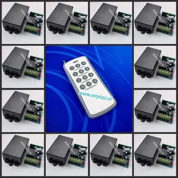 Long Distance 1000M Free Shipping DC 12V 10A 1CH 3000M Remote Control RF Wireless Remote Control Switch System with 12 Receiver
Long Distance 1000M Free Shipping DC 12V 10A 1CH 3000M Remote Control RF Wireless Remote Control Switch System with 12 Receiver