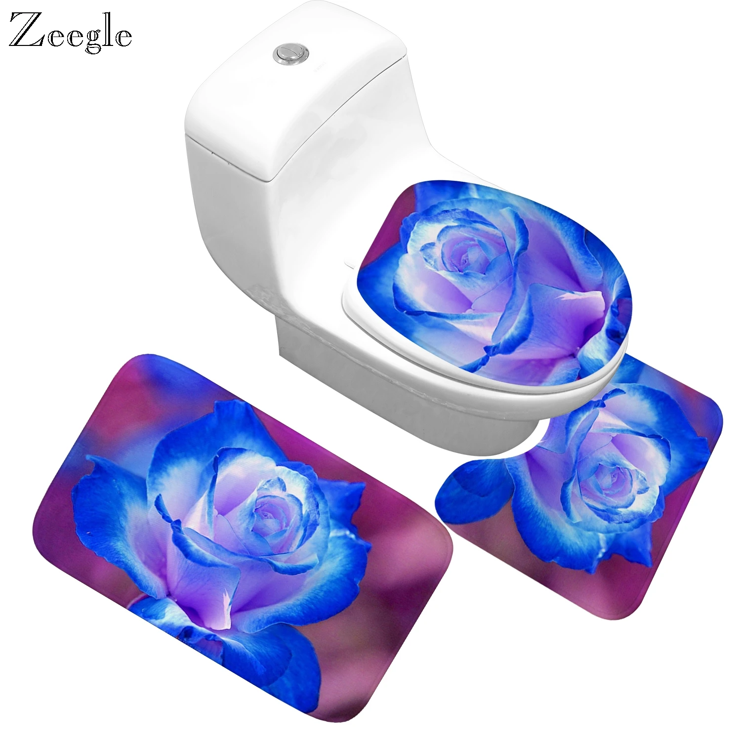 Zeegle 3pcs Mats for Bathroom Toilet Washable Rug Lid Toilet Cover Carpet Absorbent Bath Rug Set Toilet Mat Bath Decor
Zeegle 3pcs Mats for Bathroom Toilet Washable Rug Lid Toilet Cover Carpet Absorbent Bath Rug Set Toilet Mat Bath Decor