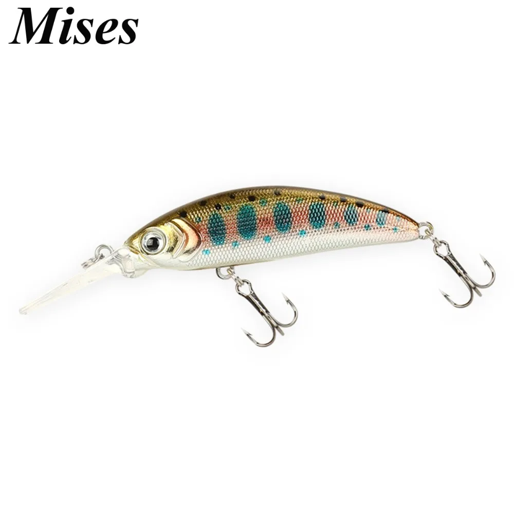 Mises 5cm 5g Ten Colors Small Size Long Shot Diving Bionic Minnow Lure Artificial Hard Bait Professional Weever Fishing Lure
Mises 5cm 5g Ten Colors Small Size Long Shot Diving Bionic Minnow Lure Artificial Hard Bait Professional Weever Fishing Lure