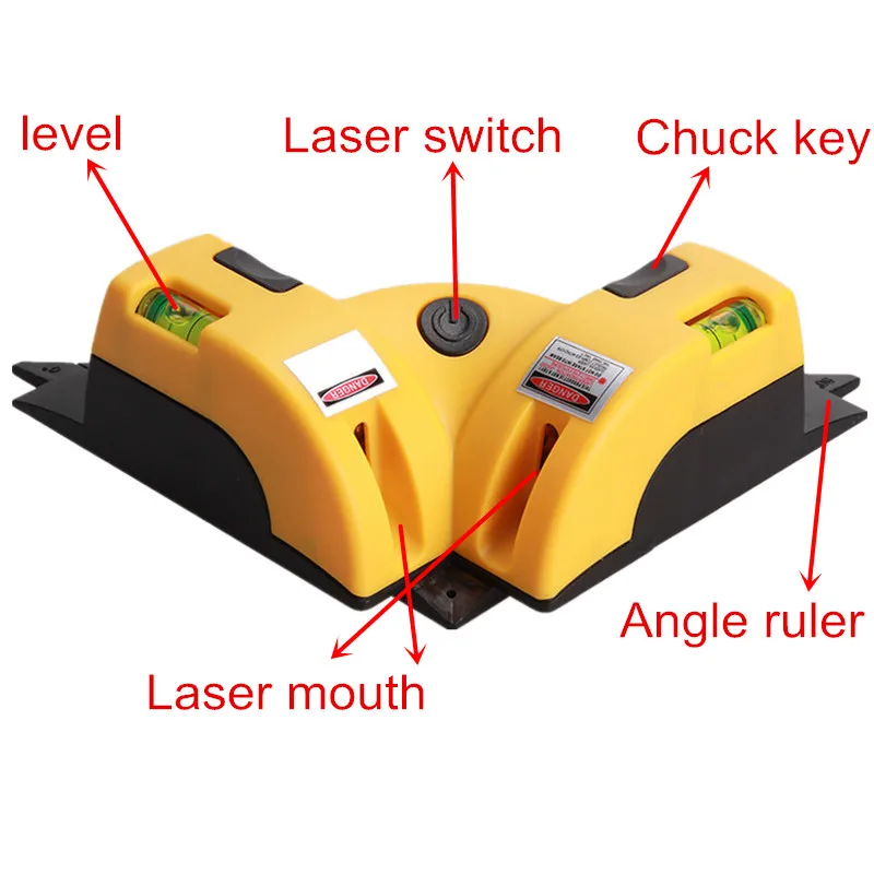 90 Right Degree Vertical Horizontal Line Laser Level Cross Laser Construction Tools
90 Right Degree Vertical Horizontal Line Laser Level Cross Laser Construction Tools