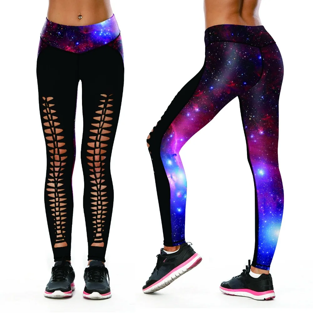 Women Yoga Pants High Waist Sport Leggings Galaxy 3D Print Running Sweatpants Slim Gym Tights Hollow Out Jeggings Skinny Trouser
Women Yoga Pants High Waist Sport Leggings Galaxy 3D Print Running Sweatpants Slim Gym Tights Hollow Out Jeggings Skinny Trouser