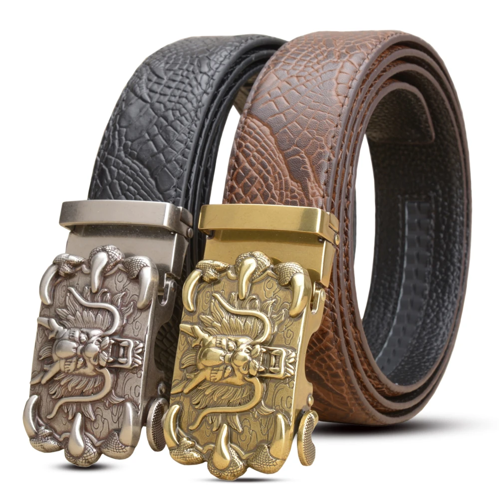 2019 New Mens Belts cowhide fashion wide designer belt Genuine Leather Black Automatic Buckle Cowboy Ratchet Belt Free Shipping
2019 New Mens Belts cowhide fashion wide designer belt Genuine Leather Black Automatic Buckle Cowboy Ratchet Belt Free Shipping