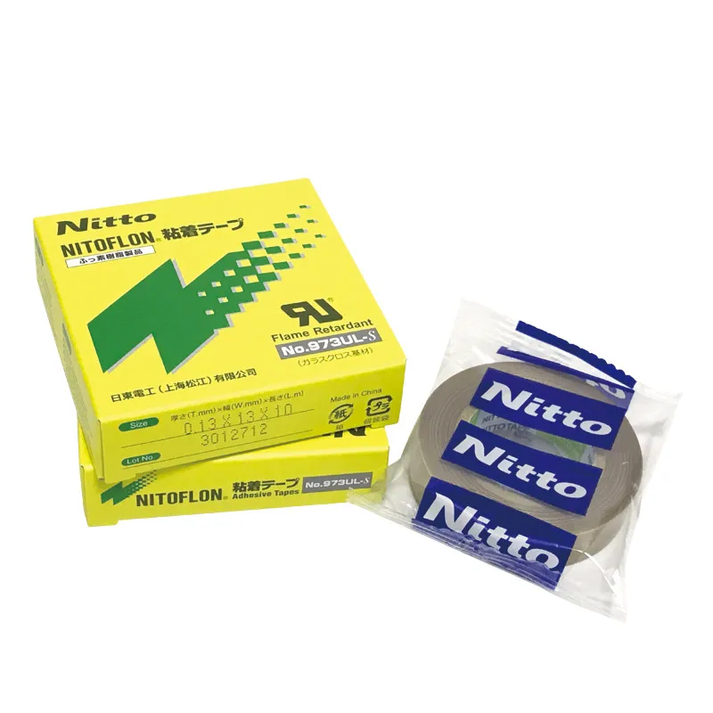Nitto Denko NITOFLON PTFE стекловолоконная лента Tape 973UL S t0 13 мм * Ш г 10 м (10 шт./лот)|Лента| |
