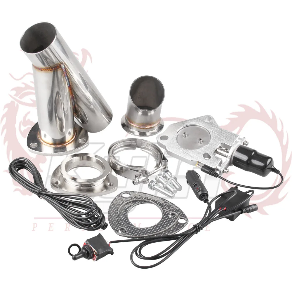 2" 2.25" 2.5" 3" Electric Stainless Exhaust Cutout Cut Out Dump Valve / switch Manual control TP022A+TP023A
2" 2.25" 2.5" 3" Electric Stainless Exhaust Cutout Cut Out Dump Valve / switch Manual control TP022A+TP023A