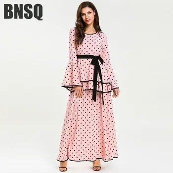Elegant Muslim Print Polka Dot Abaya Flare Sleeve Maxi Dress Loose Kimono Long Robe Gowns Jubah Ramadan Middle East Eid Islamic
Elegant Muslim Print Polka Dot Abaya Flare Sleeve Maxi Dress Loose Kimono Long Robe Gowns Jubah Ramadan Middle East Eid Islamic