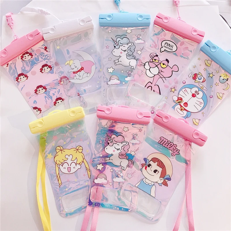 Waterproof Phone Case For iPhone X Xs Max Xr 8 7 Samsung S9 Clear Sealed Underwater Cell Smart Phone Cartoon Blu-ray phone bag
Waterproof Phone Case For iPhone X Xs Max Xr 8 7 Samsung S9 Clear Sealed Underwater Cell Smart Phone Cartoon Blu-ray phone bag