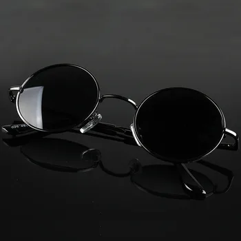 New Retro Retro Round Polarized Sunglasses Men Women Luxury Brand Designer Metal Frame Black Lens Driving lady Sun glasses Uv400
New Retro Retro Round Polarized Sunglasses Men Women Luxury Brand Designer Metal Frame Black Lens Driving lady Sun glasses Uv400