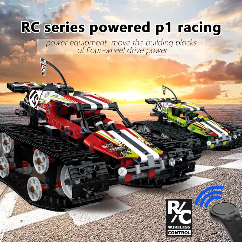sports Building Blocks toy Technic Series RC Track Remote-control Race Car Set Bricks Educational Toys Compatible with legoed 
sports Building Blocks toy Technic Series RC Track Remote-control Race Car Set Bricks Educational Toys Compatible with legoed
