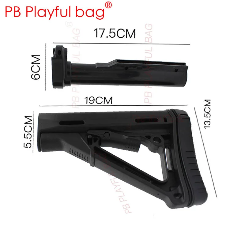 

Fashion Tactics DIY hobby PB Playful bag CS competitive equipment accessories M4 Lehui Jinming 8 mkm2 butt gel ball gun KD37