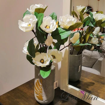 Artificial Fake Flowers Leaf Magnolia Floral Wedding Bouquet Party Home Decor 30 pcs Drop Shipping
Artificial Fake Flowers Leaf Magnolia Floral Wedding Bouquet Party Home Decor 30 pcs Drop Shipping