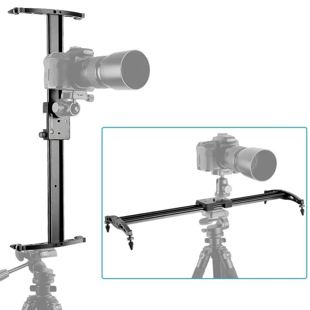 Neewer 47"/120cm Camera Track Dolly Slider Video Stabilizer Rail System for Canon/Nikon/Pentax/Sony/Olympus Camcorder DSLR
Neewer 47"/120cm Camera Track Dolly Slider Video Stabilizer Rail System for Canon/Nikon/Pentax/Sony/Olympus Camcorder DSLR