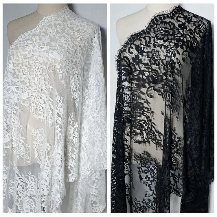 3yard/lot 70cm black white SUPER wide mesh flower eyelash lace fabric skirt dress clothes patchwork accessory X102-2
3yard/lot 70cm black white SUPER wide mesh flower eyelash lace fabric skirt dress clothes patchwork accessory X102-2