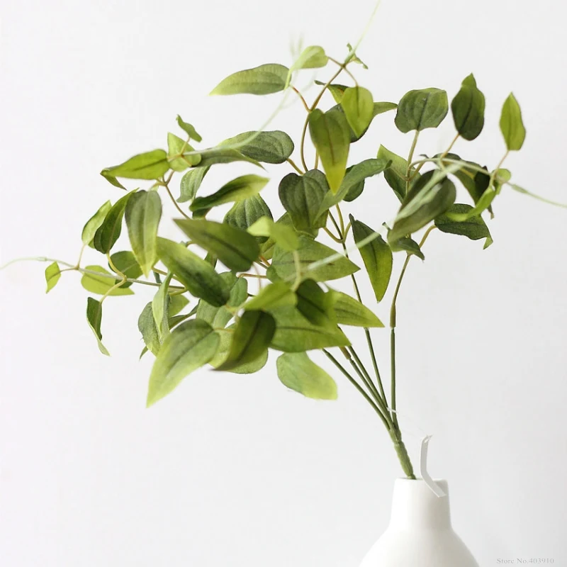 1PC Silk Plant Green Leaves Artificial Flower For Wedding Decoration DIY Wreath Gift Scrapbooking Craft Fake Flower Arrangement
1PC Silk Plant Green Leaves Artificial Flower For Wedding Decoration DIY Wreath Gift Scrapbooking Craft Fake Flower Arrangement