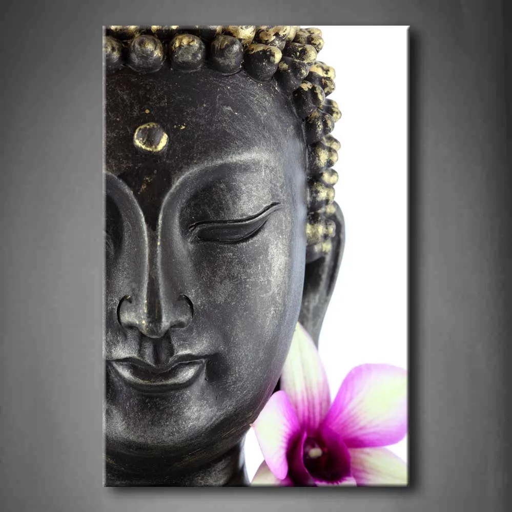 1 Panel Unframed Wall Art Picture Buddha Statue Flower Canvas Print Artwork Modern Flower Poster For Living Room
1 Panel Unframed Wall Art Picture Buddha Statue Flower Canvas Print Artwork Modern Flower Poster For Living Room