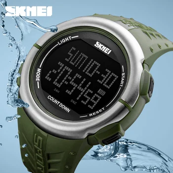 Top Luxury Brand SKMEI Outdoor Men Sports Watches For Man 50M Waterproof Clock Men LED Digital Military Watch Relogio Masculino
Top Luxury Brand SKMEI Outdoor Men Sports Watches For Man 50M Waterproof Clock Men LED Digital Military Watch Relogio Masculino