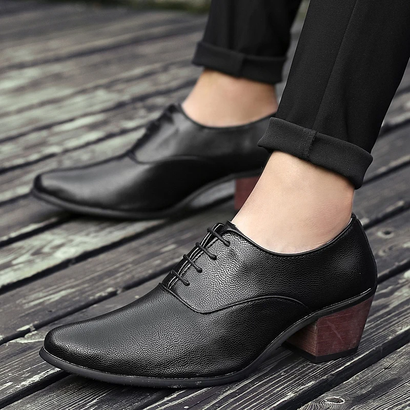 mixed colors blue men patent leather shoes italian height increasing wedding evening male footwear man unique dress oxford shoes (56)