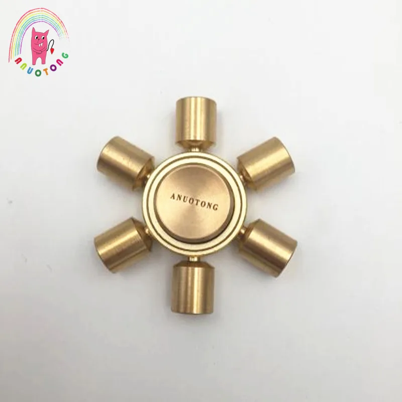 

2017 Metal fidget spinner Tri-Spinner toy metal EDC Hand Spinner For Autism and ADHD Anti Stress Speelgoed stress