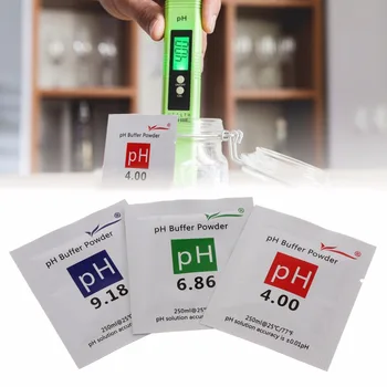3 Pcs PH Buffer Solution Powder PH Test Meter Measure Calibration 4.00 6.86 9.18 Aquarium Fish Tank Supplies C42
3 Pcs PH Buffer Solution Powder PH Test Meter Measure Calibration 4.00 6.86 9.18 Aquarium Fish Tank Supplies C42