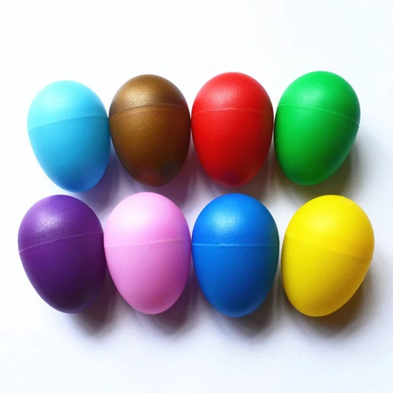 Children`s Percussion Instruments Random Colors Early Childhood Music Teaching Aid Plastic Sand Eggs
Children`s Percussion Instruments Random Colors Early Childhood Music Teaching Aid Plastic Sand Eggs