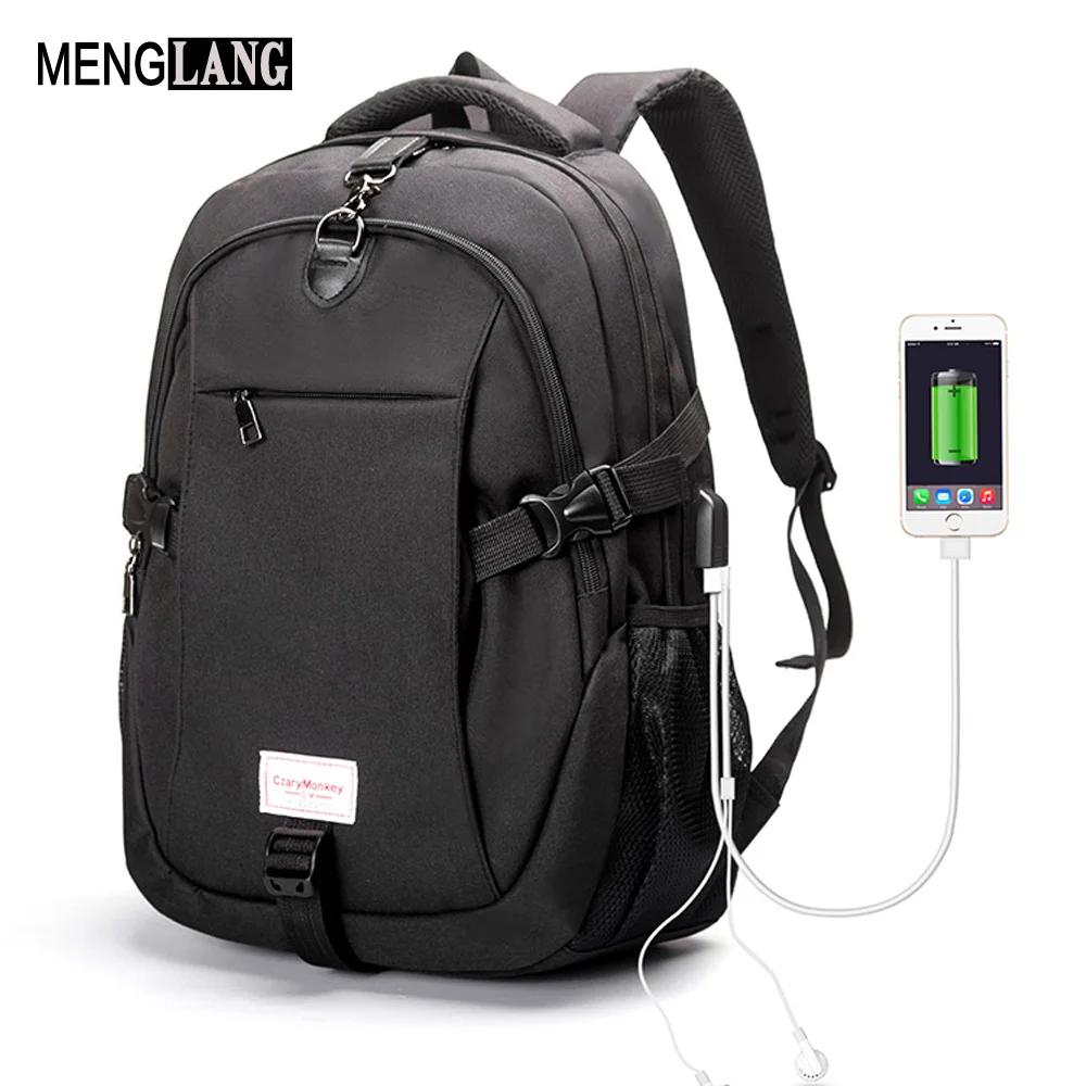 Fashion Men Backpack With USB Charging Laptop Headphone Plug Men's Male Casual Women Canvas Backpacks Teenagers School Bags
Fashion Men Backpack With USB Charging Laptop Headphone Plug Men's Male Casual Women Canvas Backpacks Teenagers School Bags