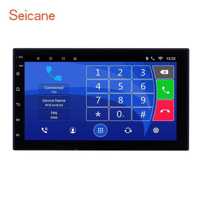 Seicane 4-core Android 7.1 HD 7" Touchscreen 2Din Car Radio GPS Auto Stereo For Nissan TOYOTA Univeisal Hyundai support DVR OBD2
Seicane 4-core Android 7.1 HD 7" Touchscreen 2Din Car Radio GPS Auto Stereo For Nissan TOYOTA Univeisal Hyundai support DVR OBD2