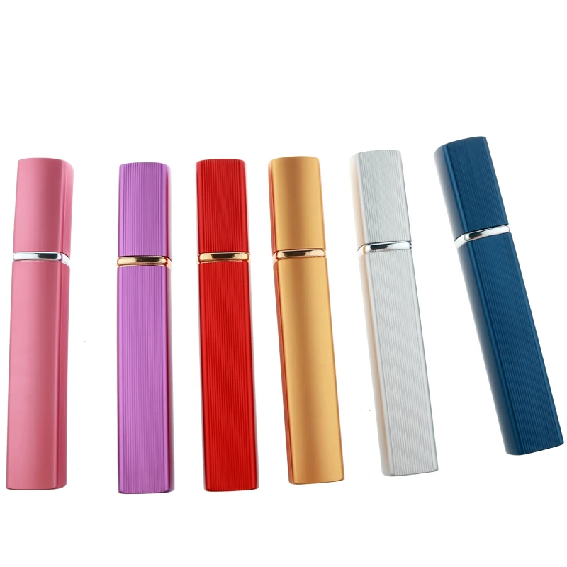 New style High Quality Portable Refillable Aluminum Perfume Bottle With Atomizer Empty Parfum Cosmetic Glass Container
New style High Quality Portable Refillable Aluminum Perfume Bottle With Atomizer Empty Parfum Cosmetic Glass Container
