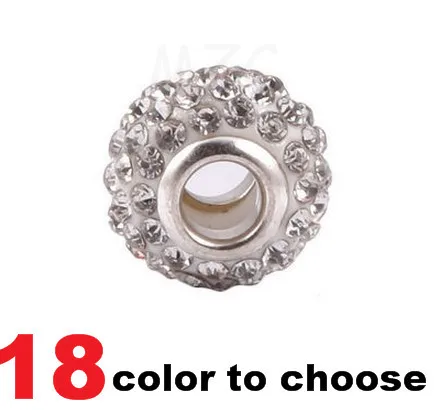 70% OFF!High Quality!14MM Resin White Rhinestone Silver Plated Core Big Hole k3434 Crystal European Beads Fit Charm Bracelets.
70% OFF!High Quality!14MM Resin White Rhinestone Silver Plated Core Big Hole k3434 Crystal European Beads Fit Charm Bracelets.