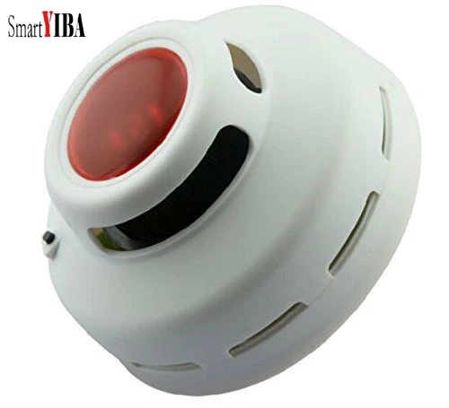 SmartYIBA High Sensitivity Independent Wireless Smoke Detector Sensor Fire Alarm Sensor Home Security Accessory Battery Power
SmartYIBA High Sensitivity Independent Wireless Smoke Detector Sensor Fire Alarm Sensor Home Security Accessory Battery Power