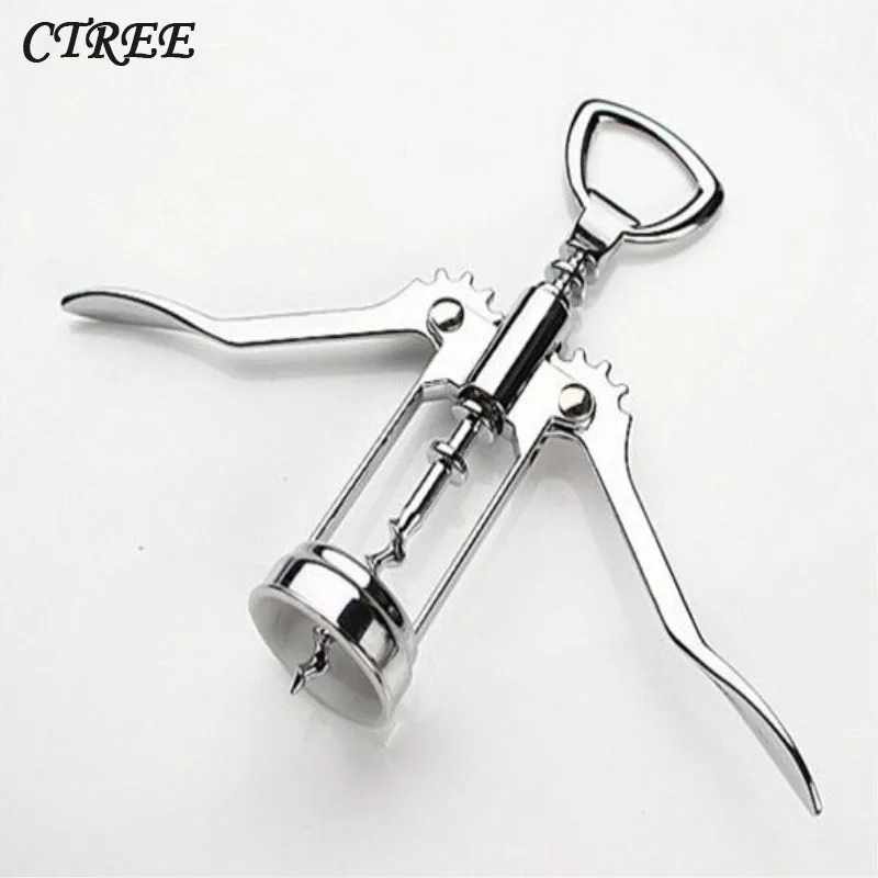 CTREE Professional Pressure Corkscrew Red Wine Stainless Steel Openers Bar Accessorie Champagne Grape High Quality Bar Tool C342 
CTREE Professional Pressure Corkscrew Red Wine Stainless Steel Openers Bar Accessorie Champagne Grape High Quality Bar Tool C342