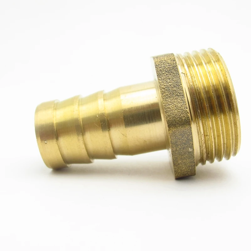 10mm Hose Barb x 1" BSP Male Thread Brass Barbed Pipe Fitting Nipple Coupler Connector Adapter For Fuel Gas Water | Обустройство